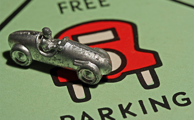Free Parking. Photo by speedtree on Flickr