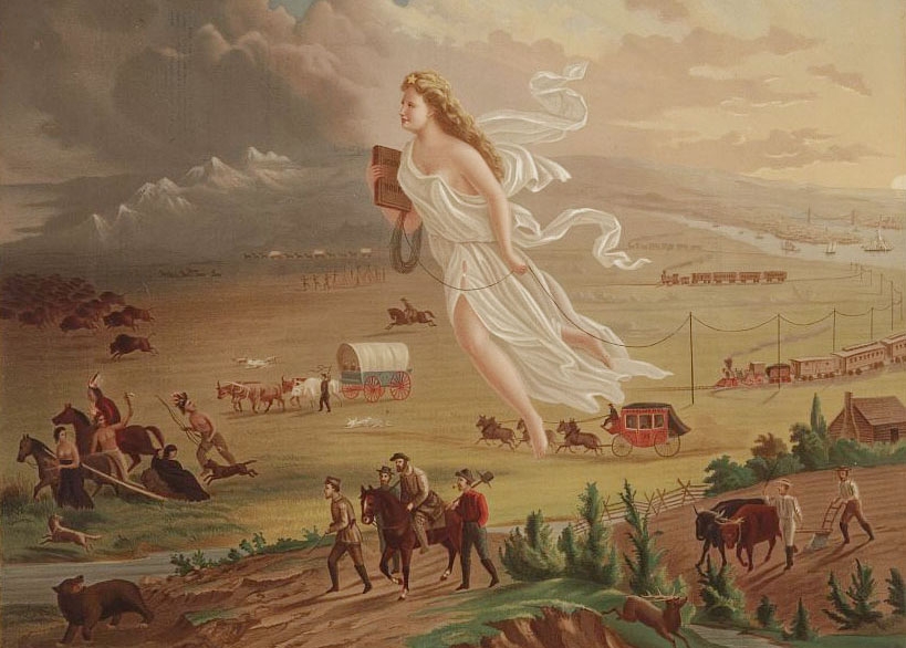 Manifest Destiny, John Gast (1872)