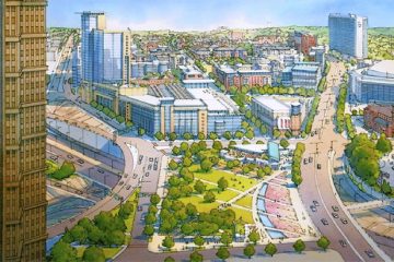 Pittsburgh Civic Arena Plan. Image from pittsburghmovingforward.org