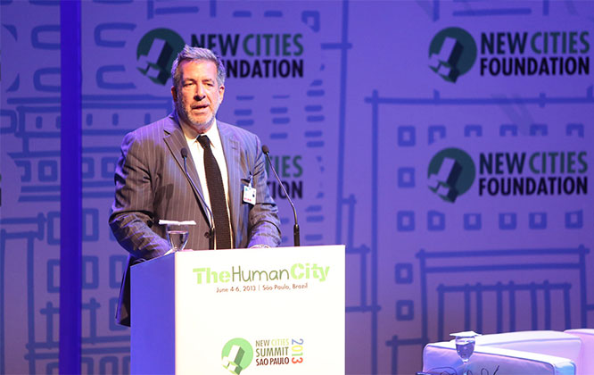 John Rossant of the New Cities Foundation. Image courtesy of prefeitura.sp.gov.br