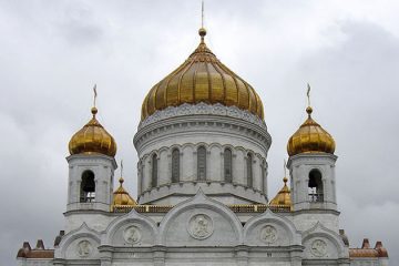 Christ the Savior Cathedral, Moscow. Photo by brennwald on Flickr.