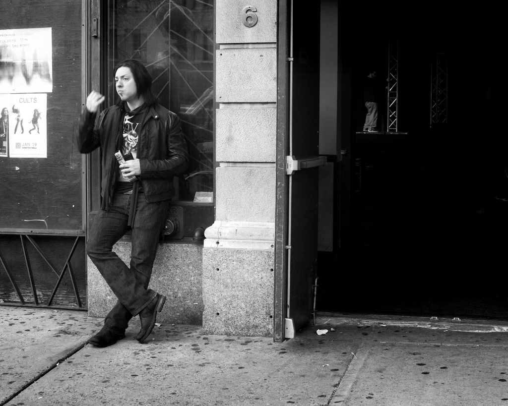 Outside the Bowery Ballroom in New York. Photo by roeyahram on Flickr.